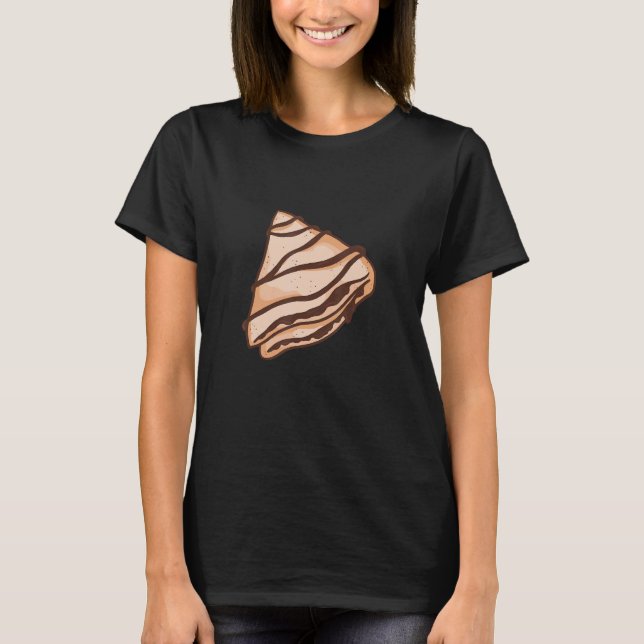 Crepe Maker France Crêpe Brittany Dessert French C T-Shirt (Front)