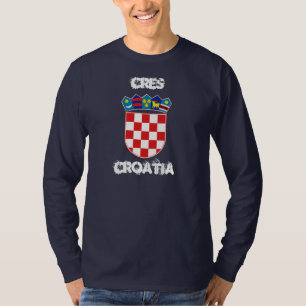 Cres, Croatia with coat of arms T-Shirt