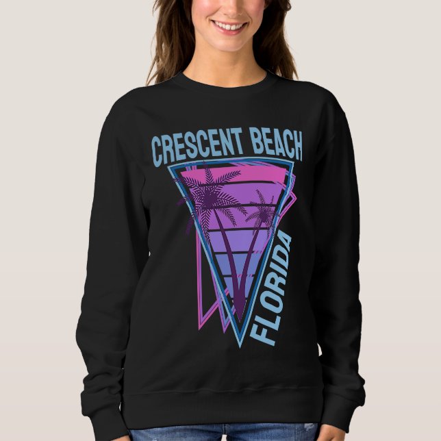 Crescent Beach Vacation  1 Sweatshirt (Front)