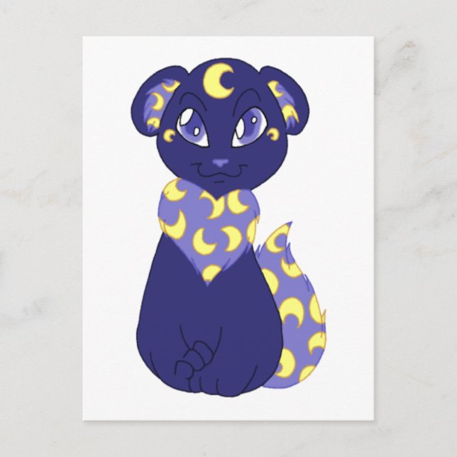 Crescent Bearfox Postcard (Front)