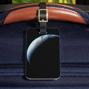 Crescent Earth Taken From The Apollo 4 Mission. 2 Luggage Tag