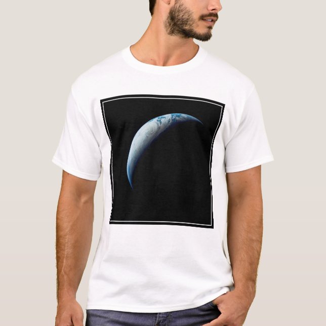 Crescent Earth Taken From The Apollo 4 Mission. 2 T-Shirt (Front)