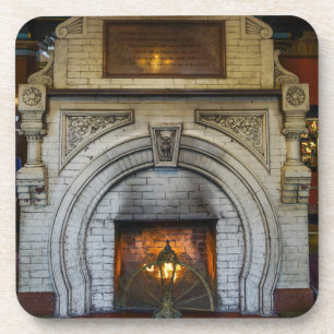 Crescent Hotel Fireplace Coaster