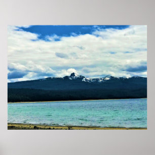 Crescent Lake, Oregon Poster