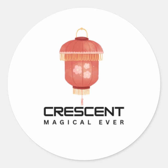 CRESCENT MAGICAL EVER STIKER STICKER NEW FESTVE (Front)