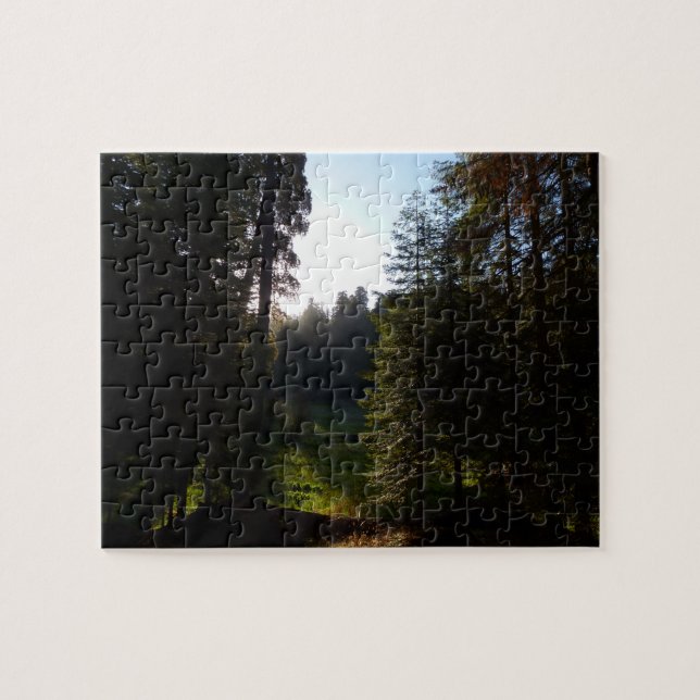 Crescent Meadow Morning at Sequoia National Park Jigsaw Puzzle (Horizontal)