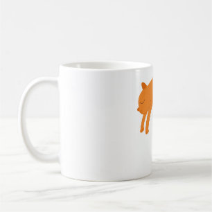 Crescent Moon Cat Stretch Star Coffee Mug