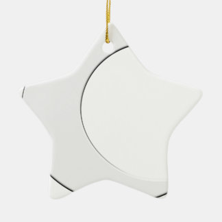 Crescent Moon Ceramic Ornament