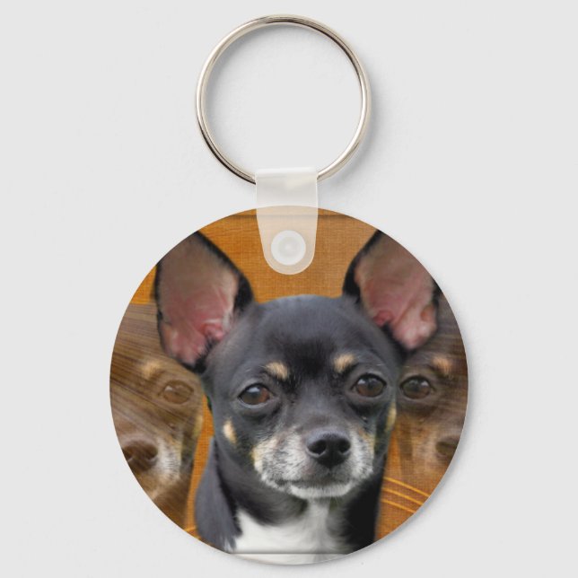 Crescent Moon - Isabella Key Ring (Front)