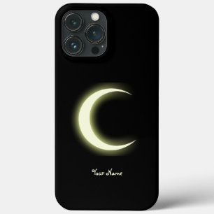 Crescent Moon Shine Aesthetic iPhone 13 Pro Max Case