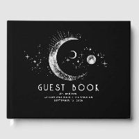 Crescent Moon Starry Night Celestial Wedding