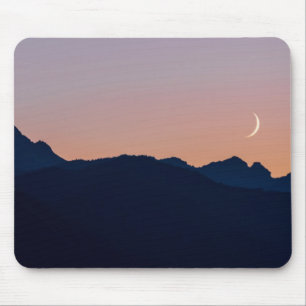 Crescent Moon & Venus   Seabeck, Washington Mouse Pad