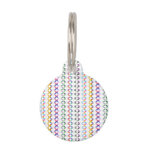 Crescent Pride Flag Moons Pet Tag