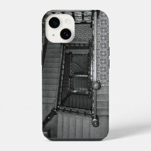 Crescent Stairwell Grayscale iPhone 14 Case