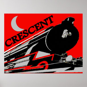 Crescent Train Ride Poster