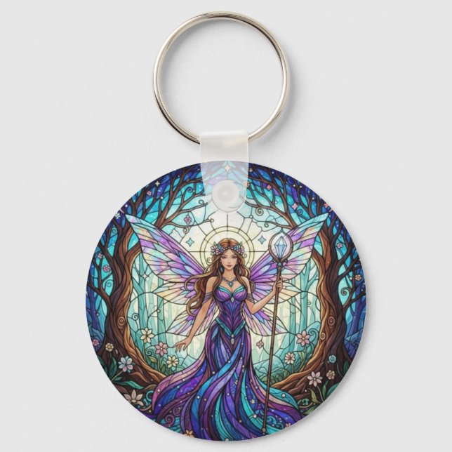 CrescentMoonFairy Key Ring (Front)