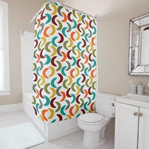 Crescents  shower curtain