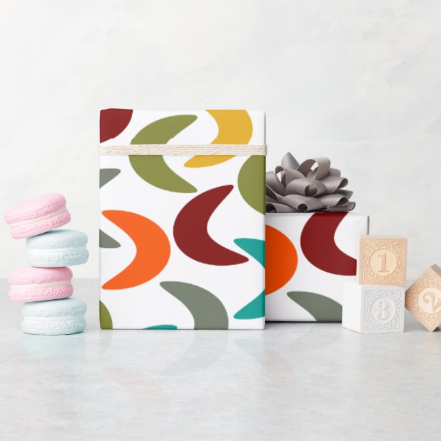 Crescents  wrapping paper (Baby Shower)
