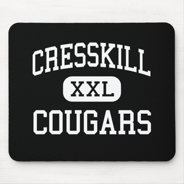 Cresskill - Cougars - High - Cresskill New Jersey Mouse Pad (Front)