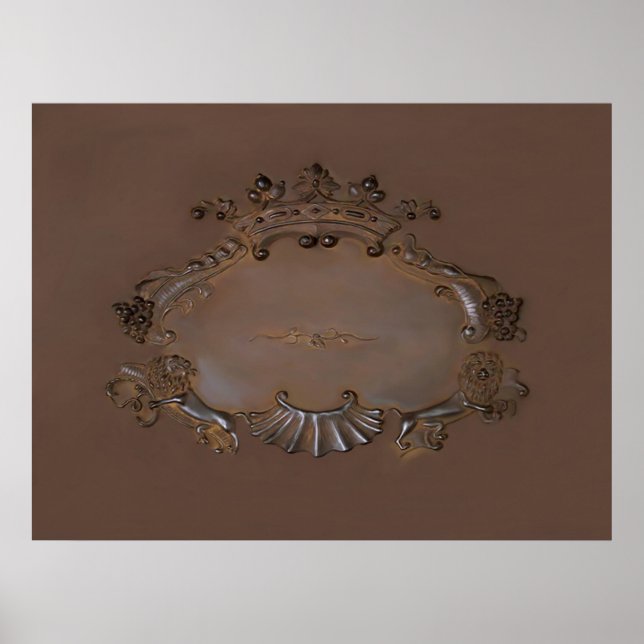 Crest ~ CANVAS UV MATTE 35X46 Poster (Front)