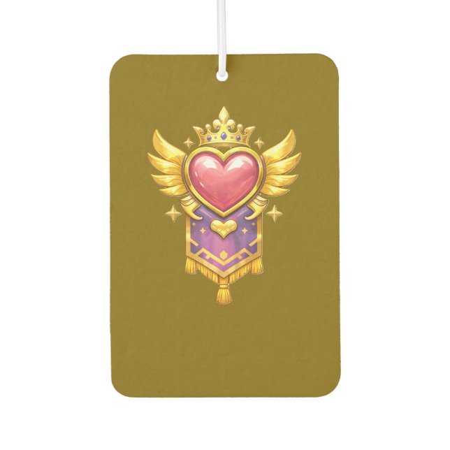 crest  car air freshener (Front)