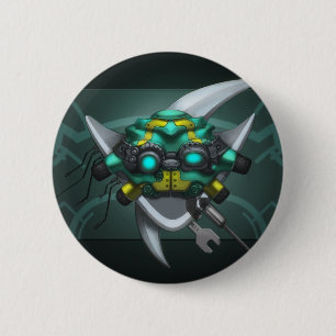 Crest Of Elitism 6 Cm Round Badge