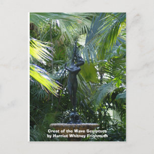 Crest of the Wave Sculpture Postcard