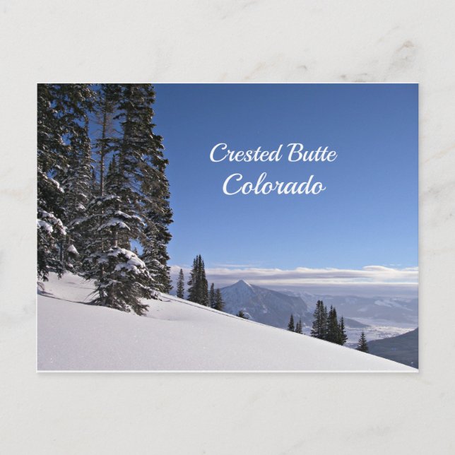 Crested Butte, CO Postcard (Front)