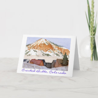 Crested Butte, Colorado Card