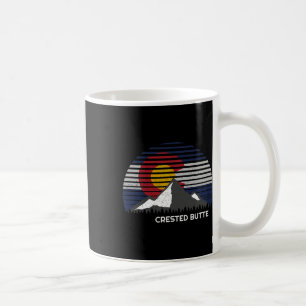 Crested Butte Colorado Flag  Coffee Mug