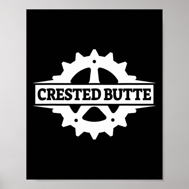Crested Butte Mountain Biking  Poster (Front)