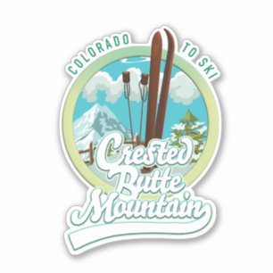 Crested Butte Mountain Colorado Ski logo