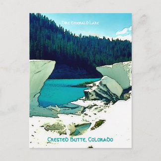 Crested Butte Vintage Style Postcard