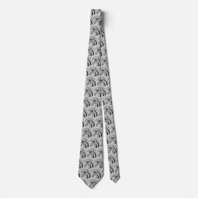 Crested Dragon Tie (Front)