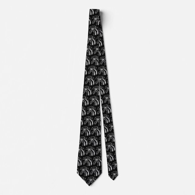 Crested Dragon Tie 2 (Front)