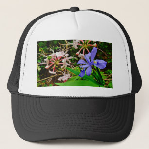 Crested Dwarf Iris Trucker Hat
