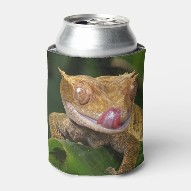 Crested Gecko Can Cooler (Can Front)