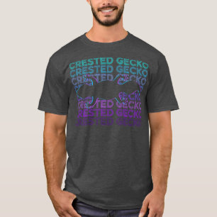 Crested Gecko Retro Gift1 T-Shirt