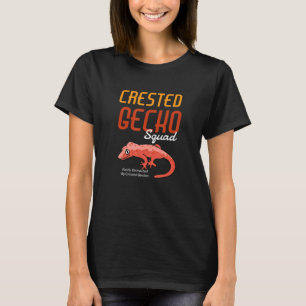 Crested Gecko Squad Cute Lizard Exotic Reptile T-Shirt