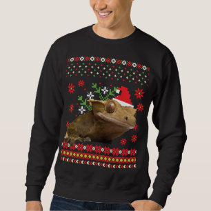 Crested Gecko Ugly Christmas Sweater
