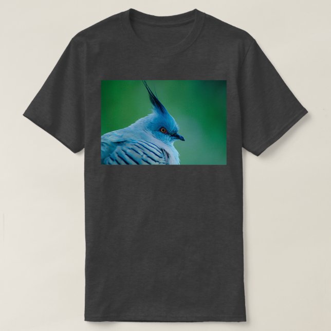 Crested Pigeon 16 T-Shirt (Design Front)