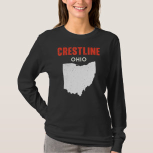 Crestline Ohio USA State America Travel Ohioan T-Shirt
