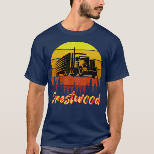 Crestwood Kentucky KY Tourism Semi Stuck on _14 T-Shirt