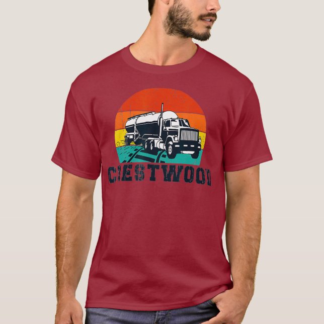 Crestwood Kentucky KY Tourism Semi Stuck on _17 T-Shirt (Front)