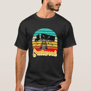 Crestwood Kentucky Ky Tourism Semi Stuck On Railro T-Shirt