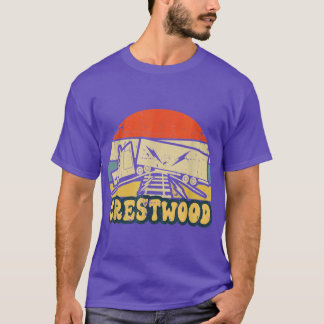Crestwood Kentucky KY Tourism Semi Truck on Railro T-Shirt