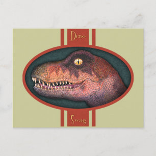 Cretaceous Critter Postcard
