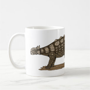 Cretaceous Dinosaur Ankylosaurus Coffee Mug