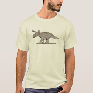 Cretaceous Dinosaur Triceratops T-Shirt