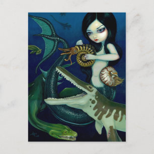 "Cretaceous Mermaid" Postcard